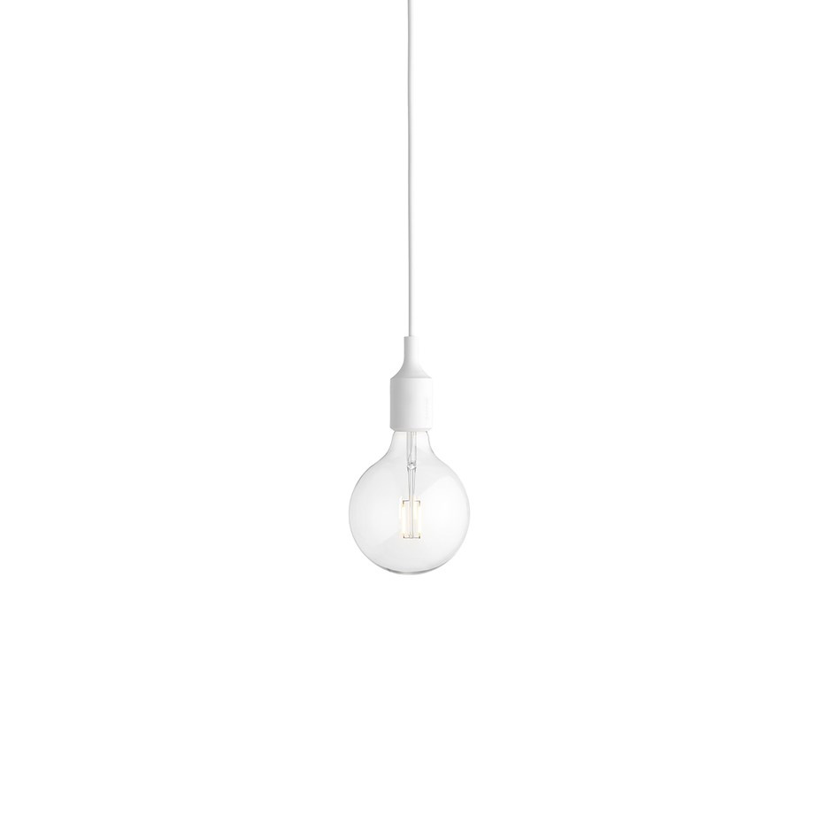 E27 Pendel White