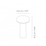 Ease Portable Bordslampa Light Blue Ease Portable Bordslampa Light Blue