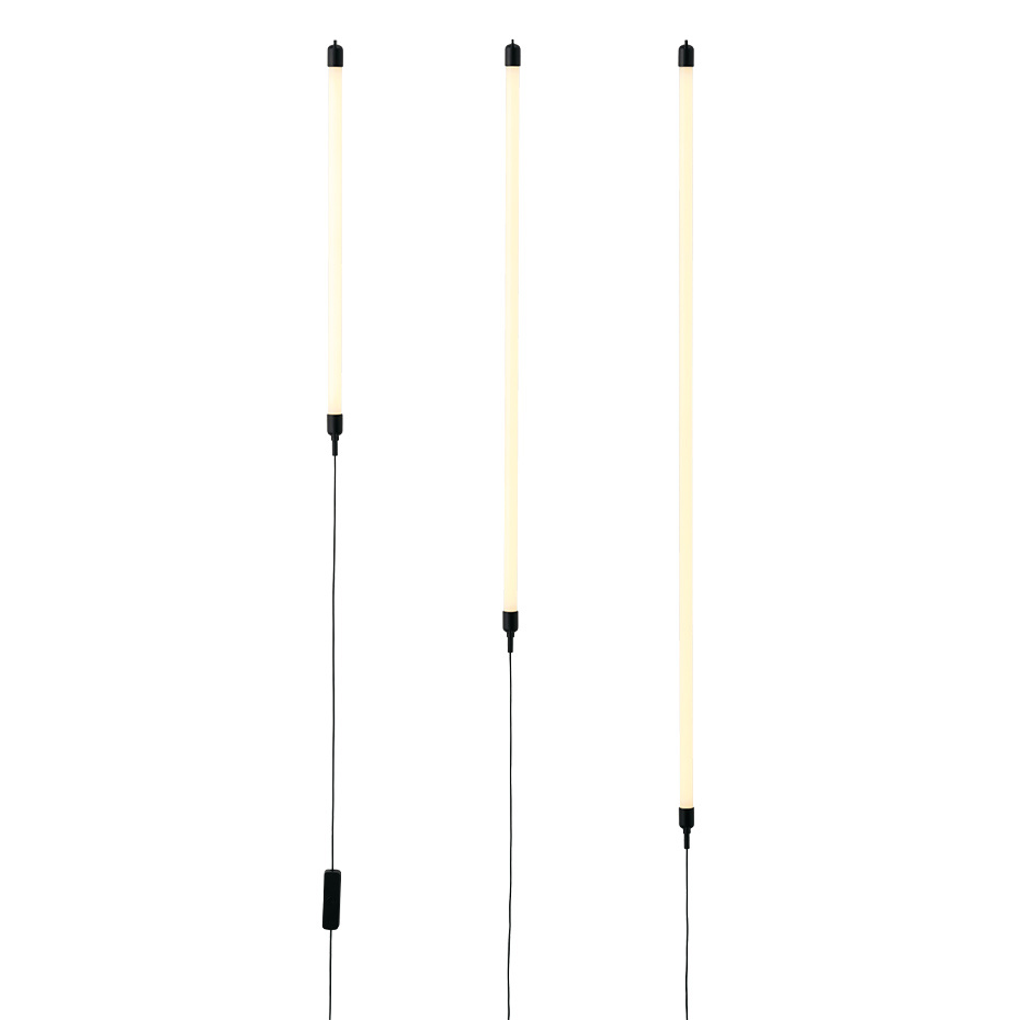 Fine Vägglampa/Taklampa 120cm Black