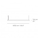 Linear Pendel 169,2cm Grey Linear Pendel 169,2cm Grey