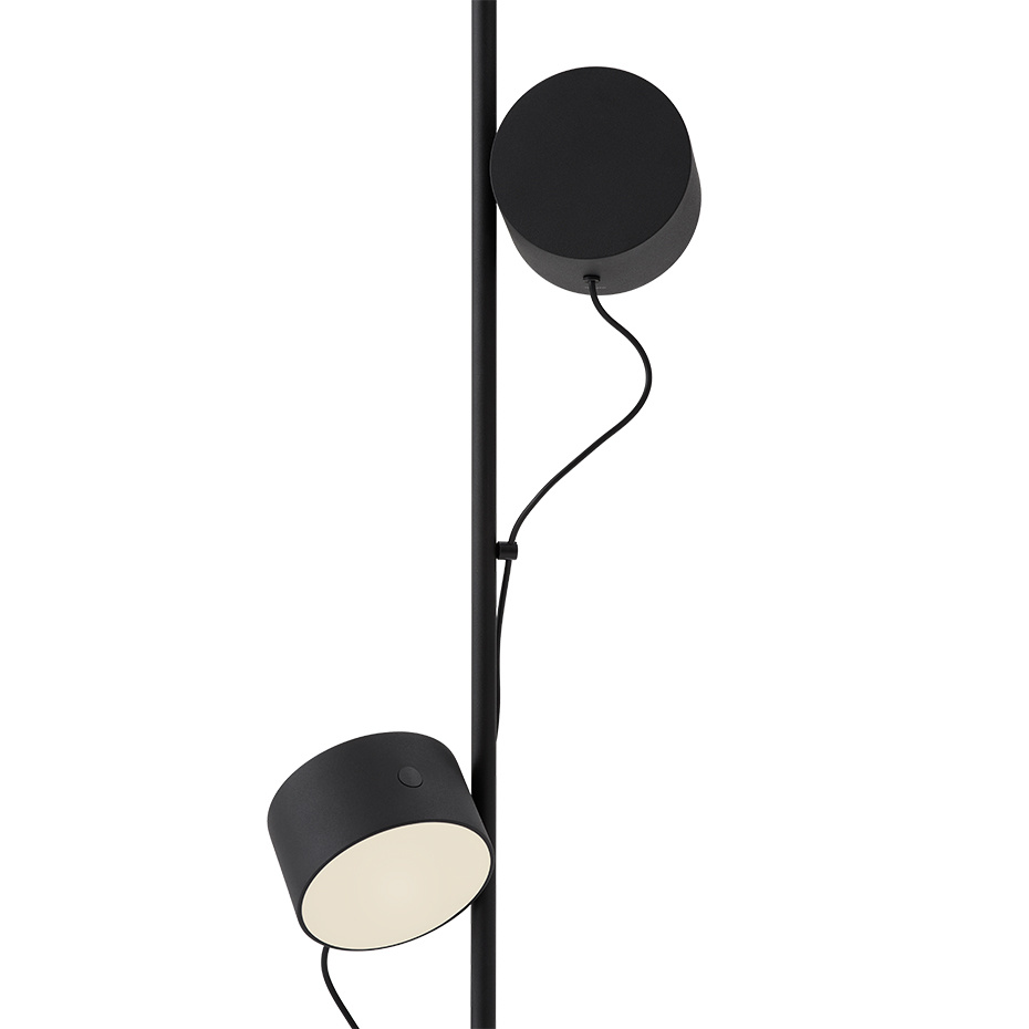 Post Golvlampa Black