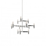 Crown Minor 12 Ljuskrona Polished Aluminium Crown Minor 12 Ljuskrona Polished Aluminium