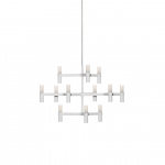 Crown Minor 12 Ljuskrona Matt White Crown Minor 12 Ljuskrona Matt White