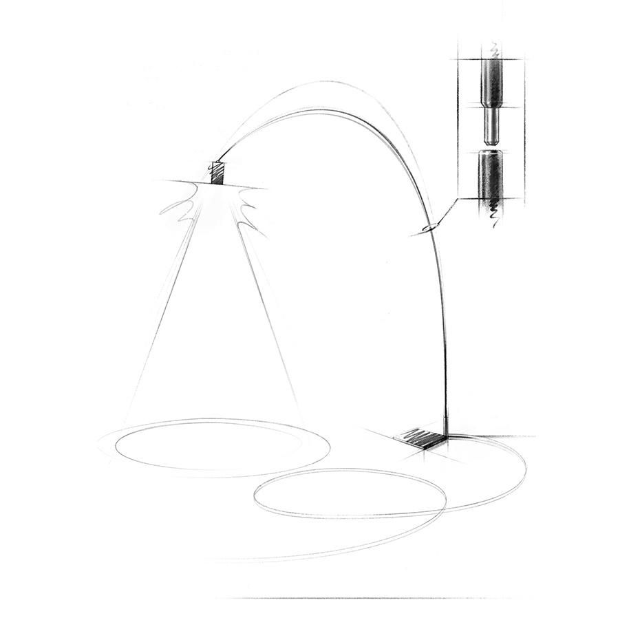 Fox Golvlampa Matt Black