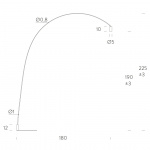 Fox Golvlampa Matt Black Fox Golvlampa Matt Black