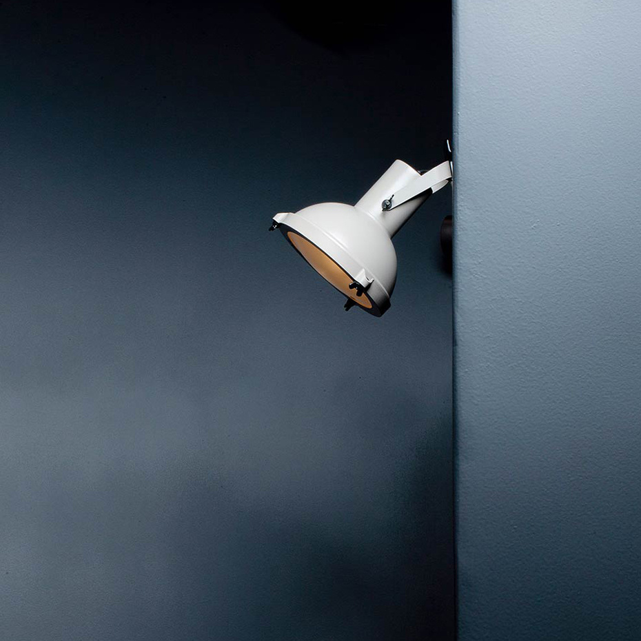 Projecteur 165 Klämlampa Moka