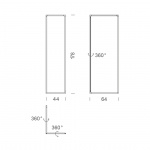 Spigolo 3 Golvlampa White Spigolo 3 Golvlampa White