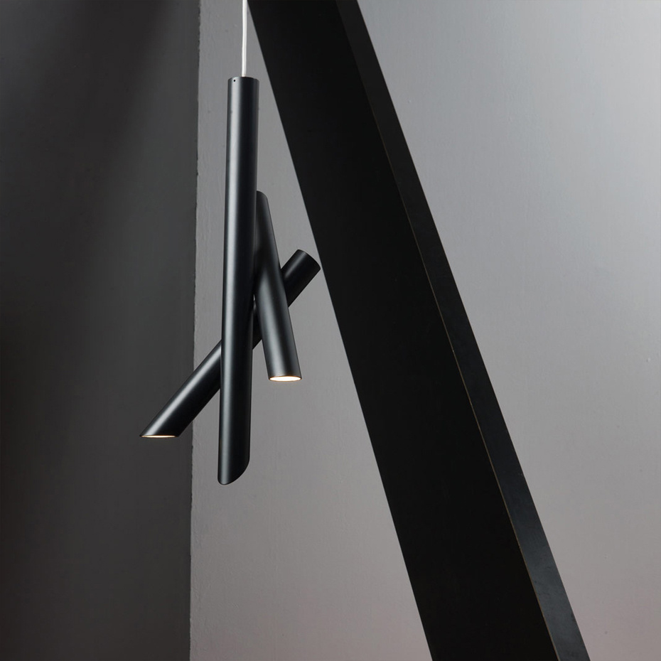 Tubes 3 Pendel Black/Black