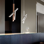 Tubes 3 Pendel White/Copper Tubes 3 Pendel White/Copper