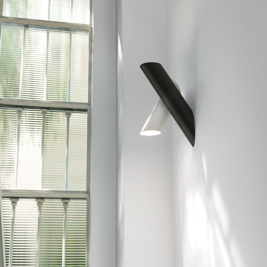 Tubes Large Vägglampa White/Grey