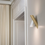 Tubes Large Vägglampa White/Light Gold Tubes Large Vägglampa White/Light Gold