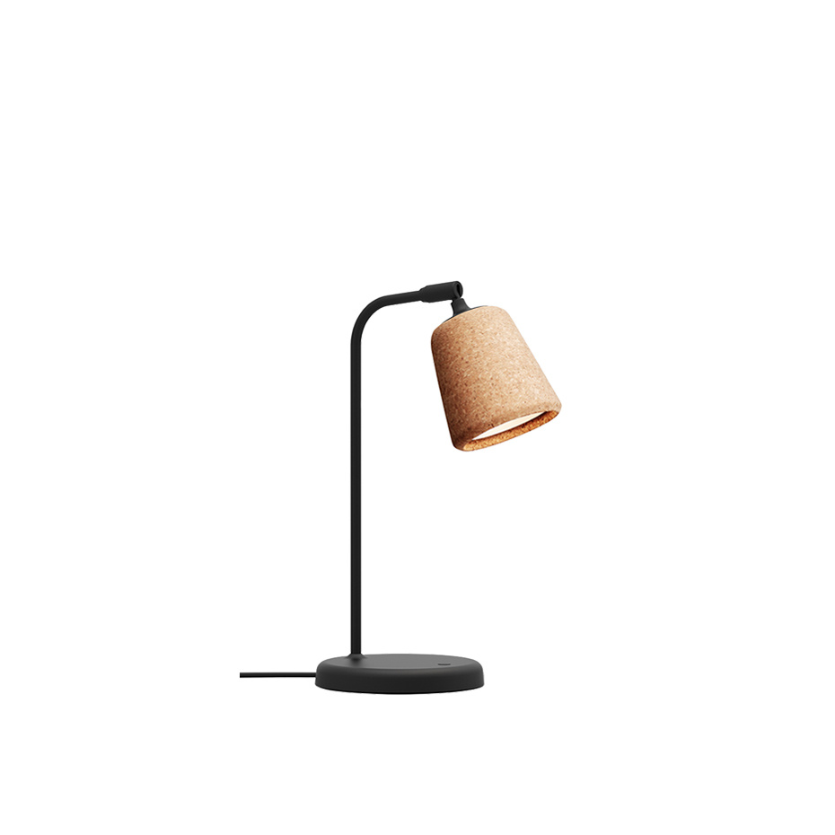 Material Bordslampa Natural Cork