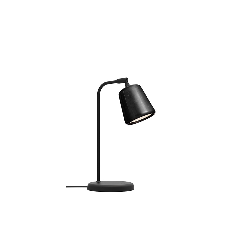 Material Bordslampa Black Marble