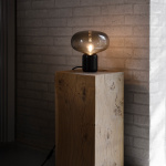 Karl-Johan Bordslampa Black Marquina/Smoked Glass Karl-Johan Bordslampa Black Marquina/Smoked Glass
