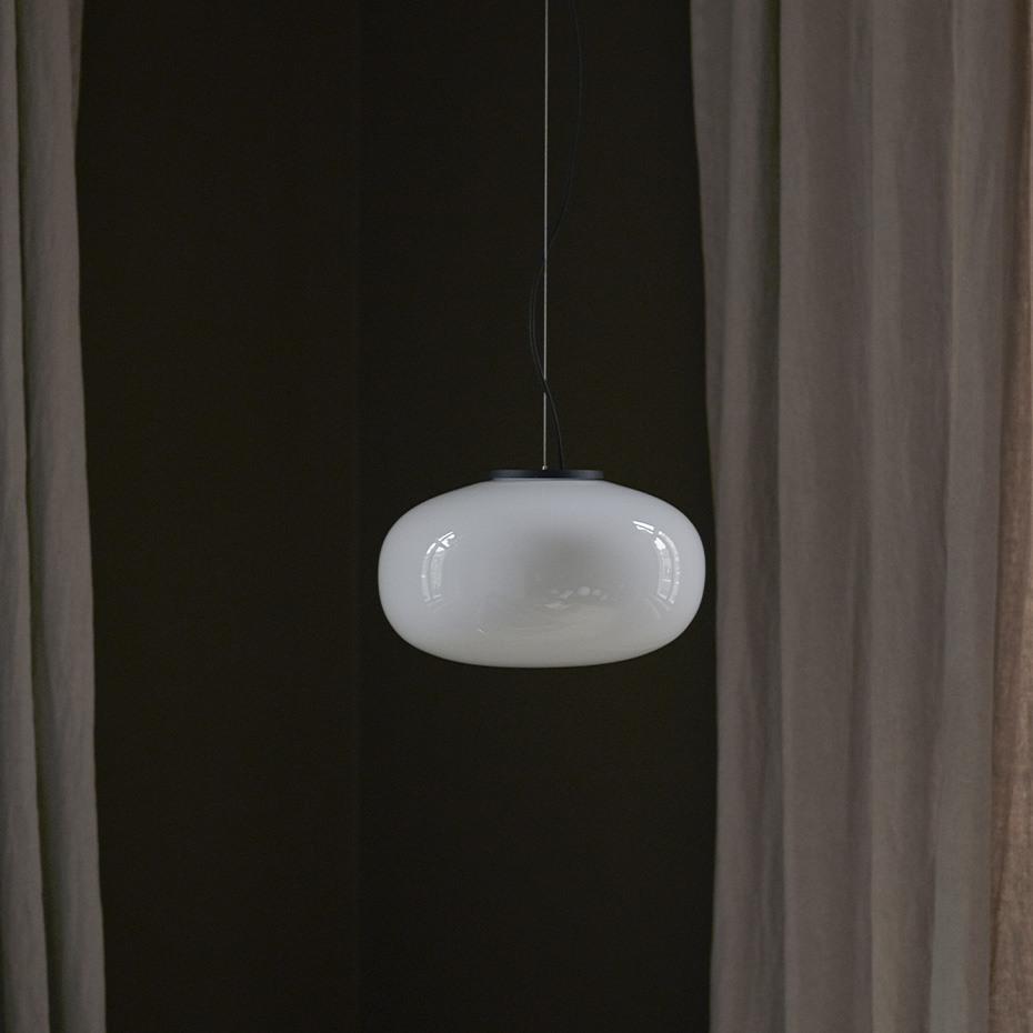 Karl-Johan Pendel Small Opal Glass