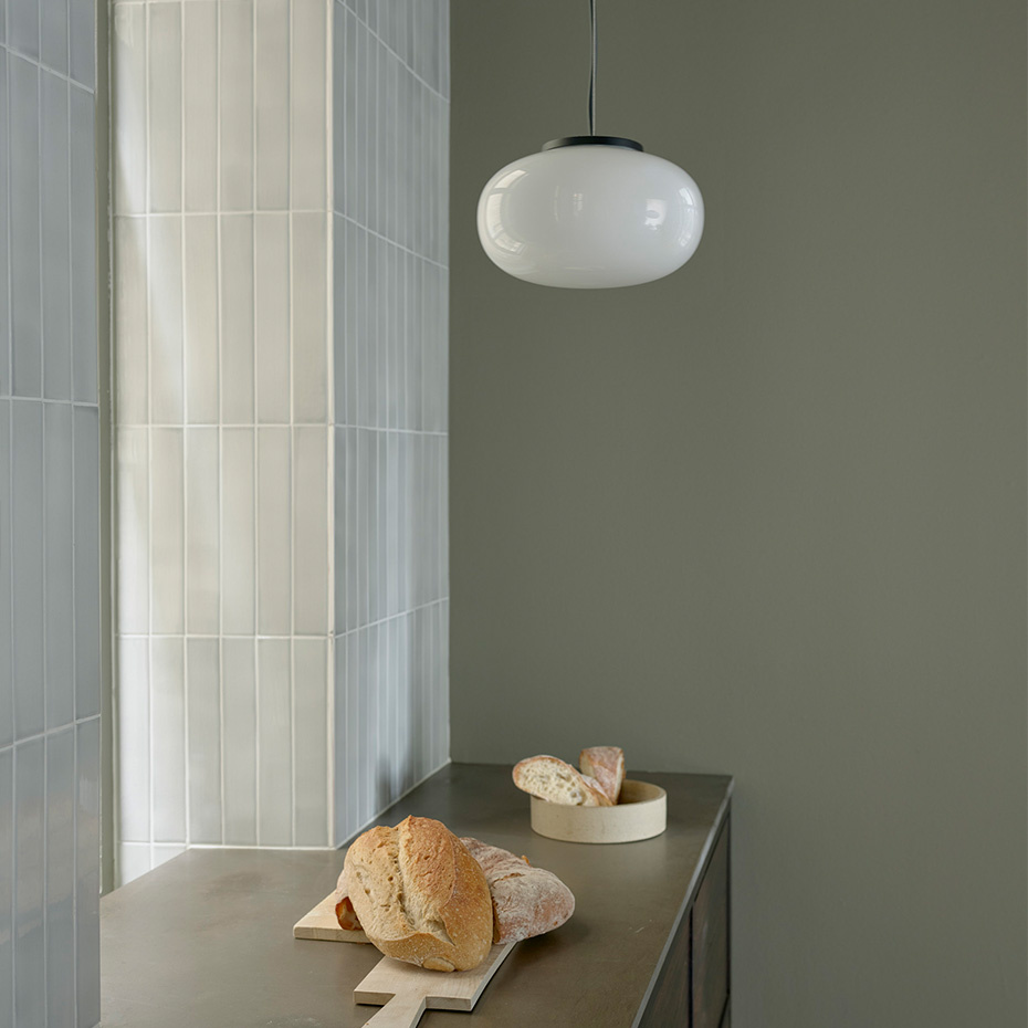 Karl-Johan Pendel Small Opal Glass