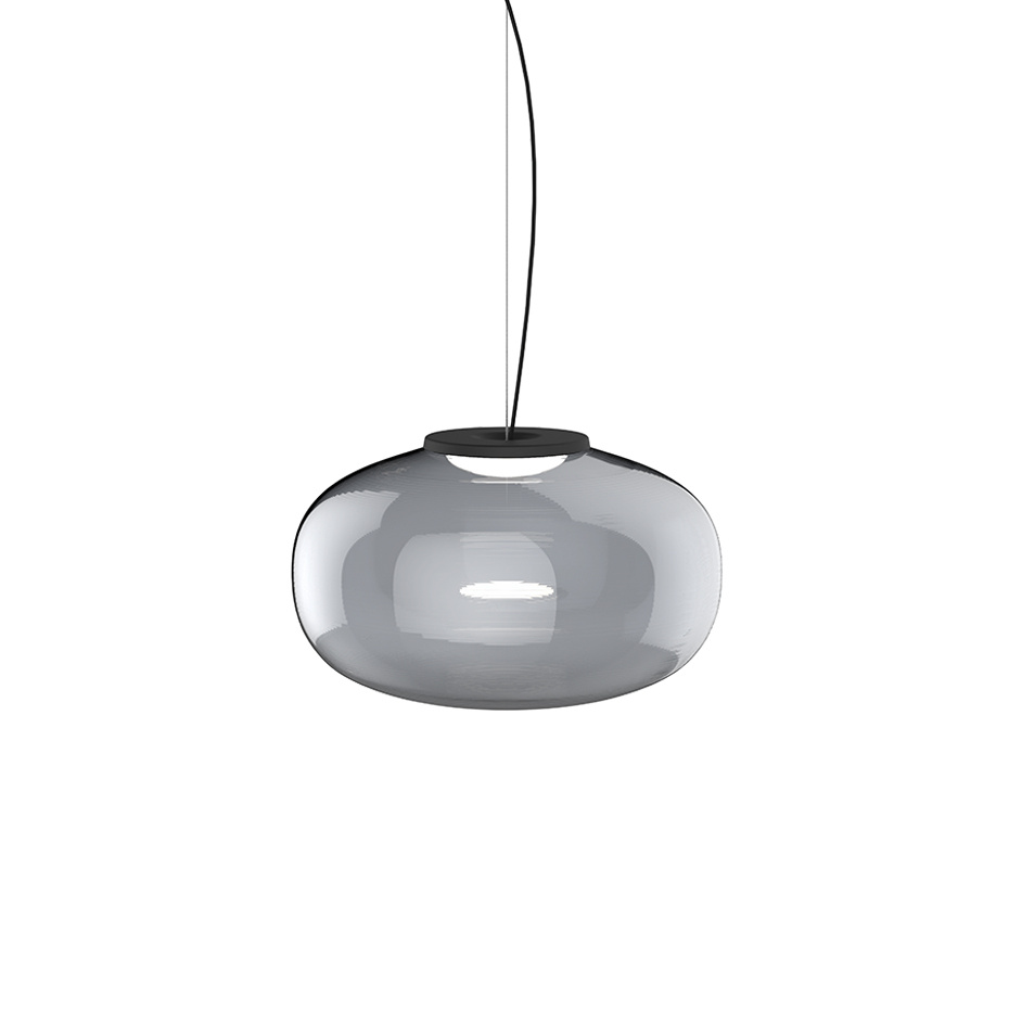 Karl-Johan Pendel Large Smoked Glass