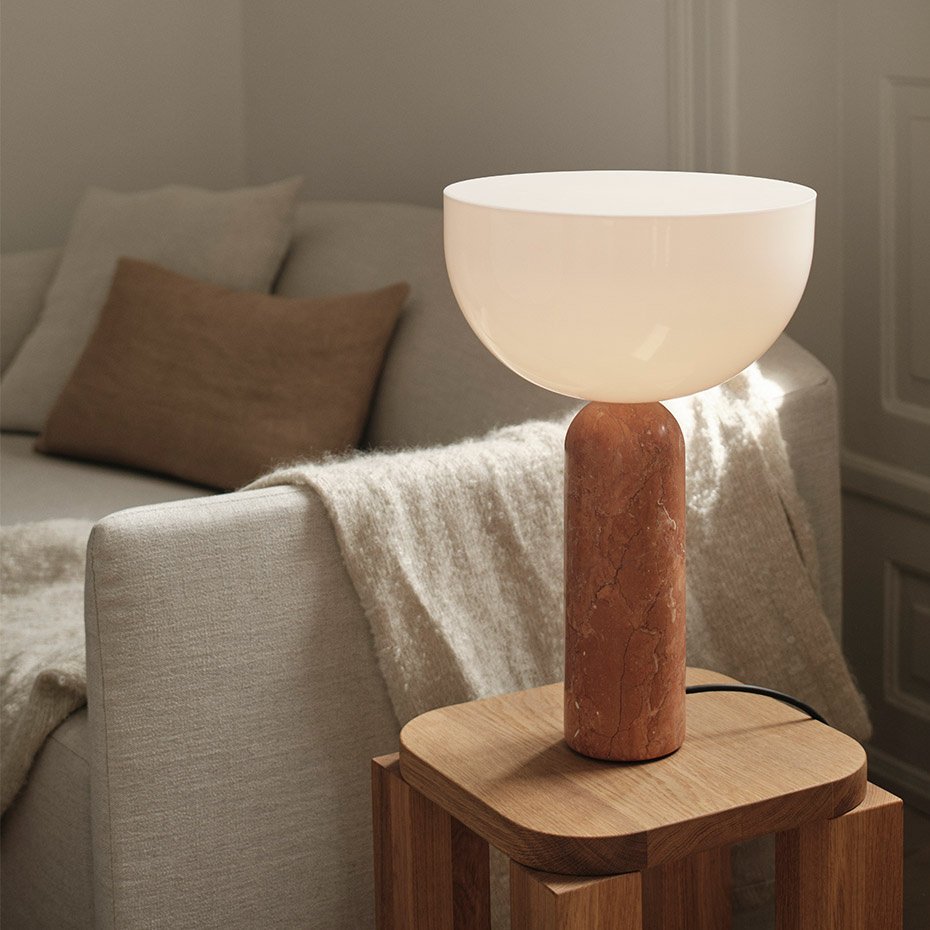 Kizu Bordslampa Large Breccia Pernice Marble