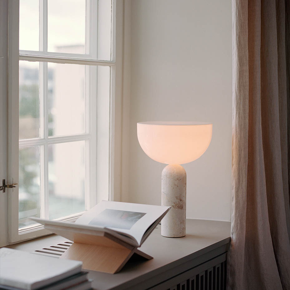 Kizu Bordslampa Large Kunis Breccia Marble