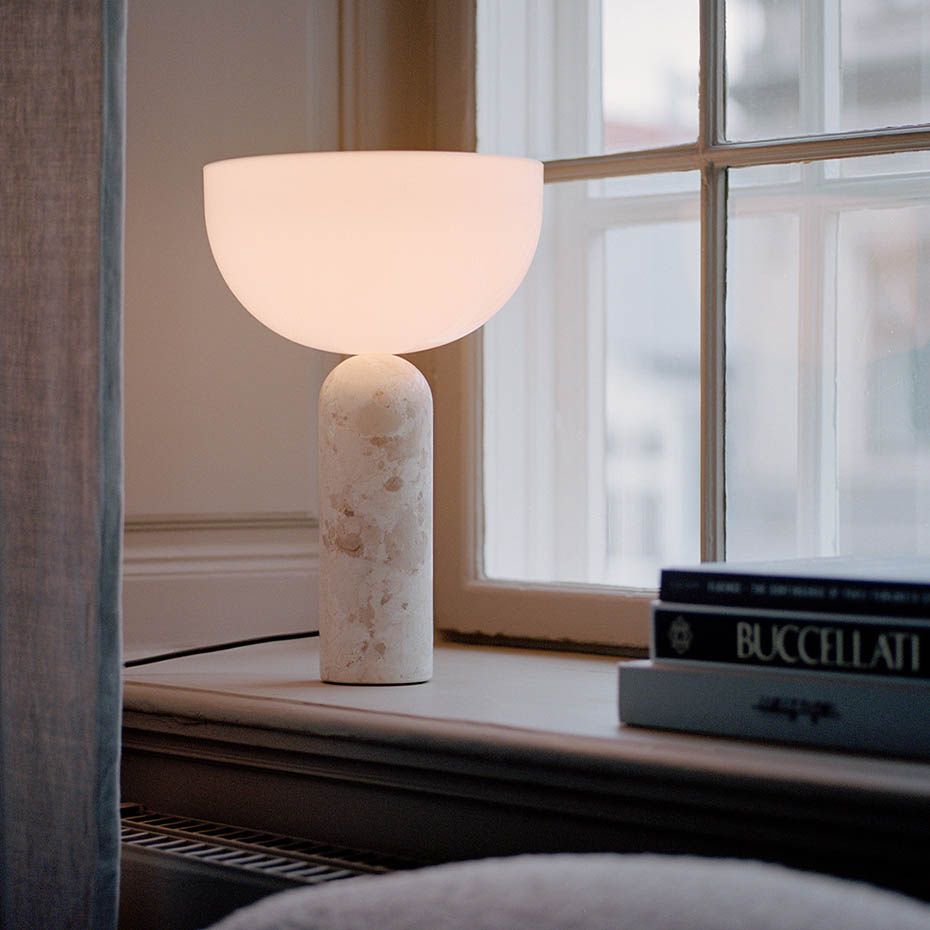 Kizu Bordslampa Large Kunis Breccia Marble
