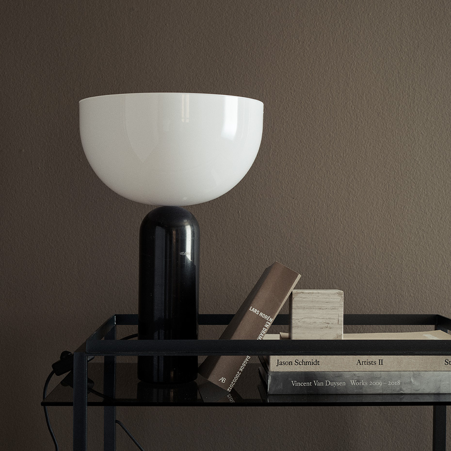 Kizu Bordslampa Small Black Marble