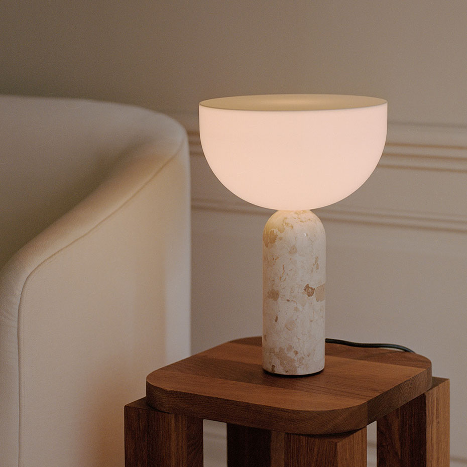 Kizu Bordslampa Small Kunis Breccia Marble