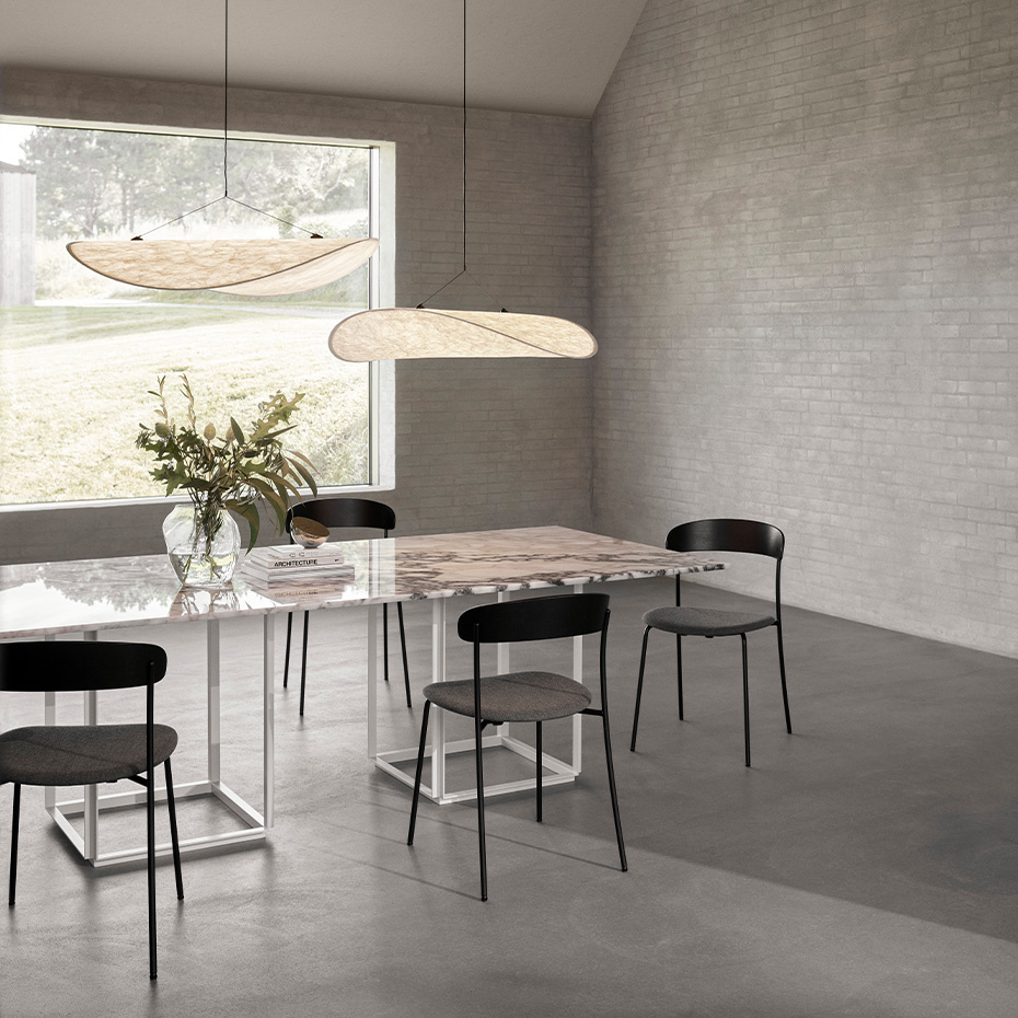 Tense Pendel Ø120cm White Tyvek