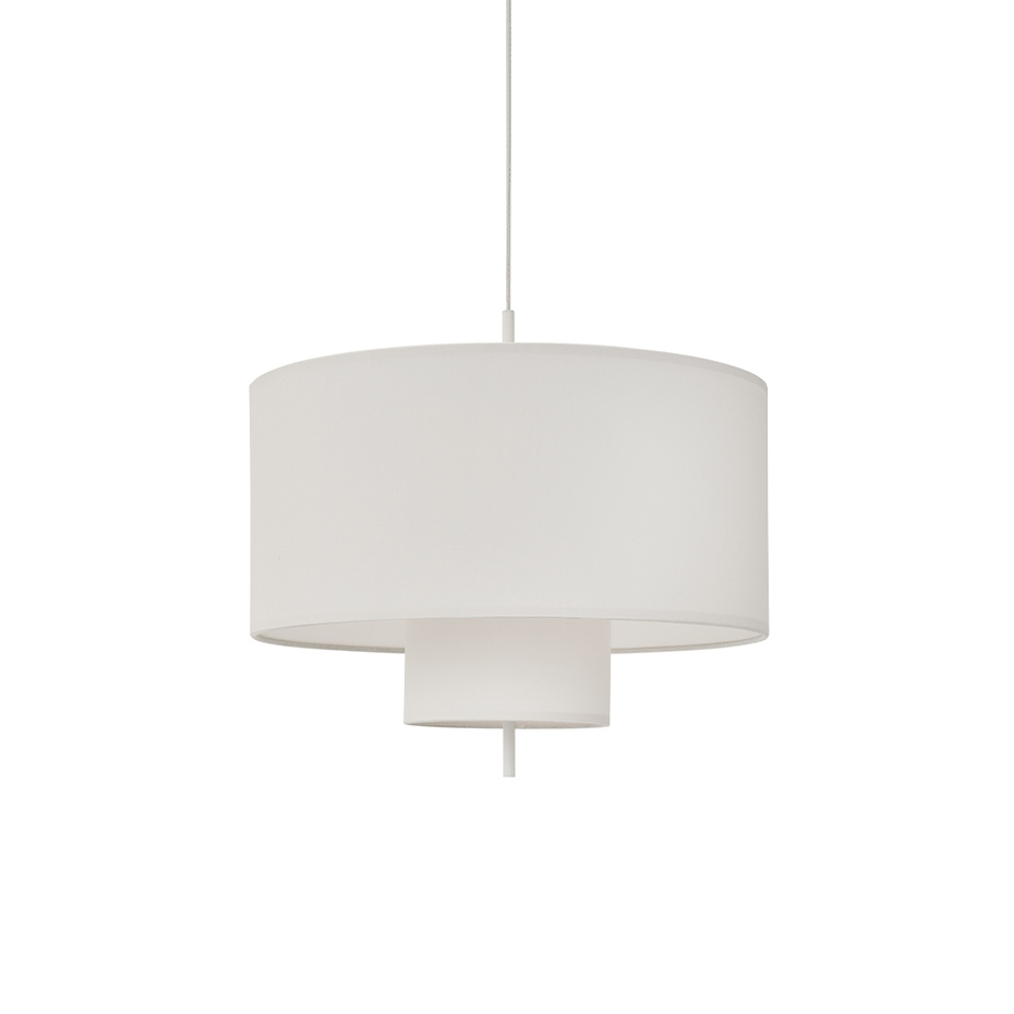 Margin Pendel Ø70cm White Canvas