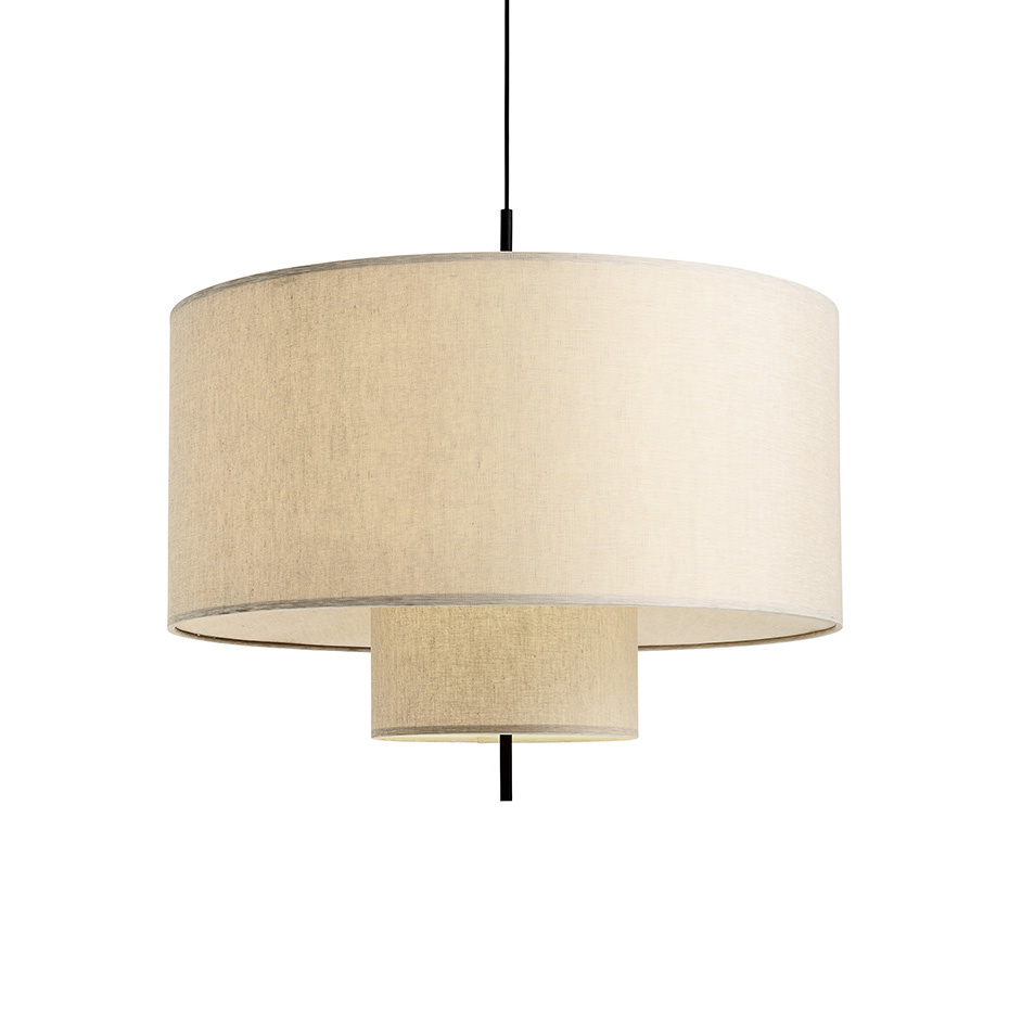 Margin Pendel Ø90cm Beige Canvas