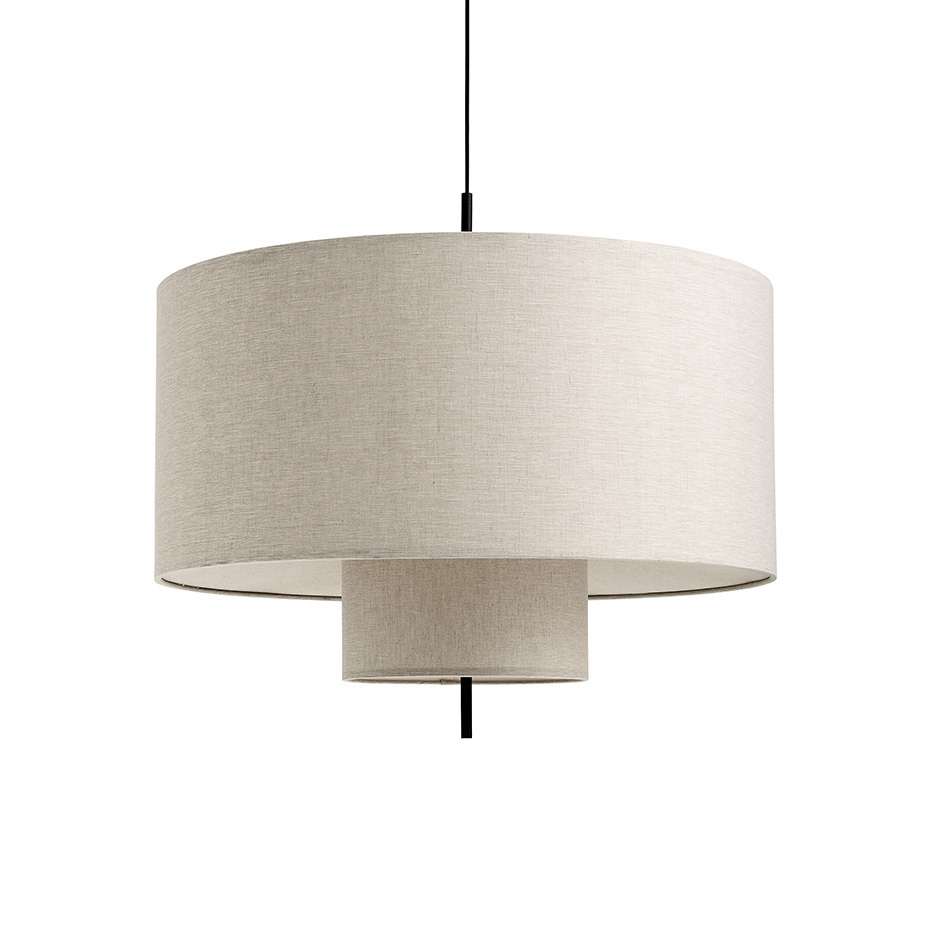 Margin Pendel Ø90cm Beige Canvas