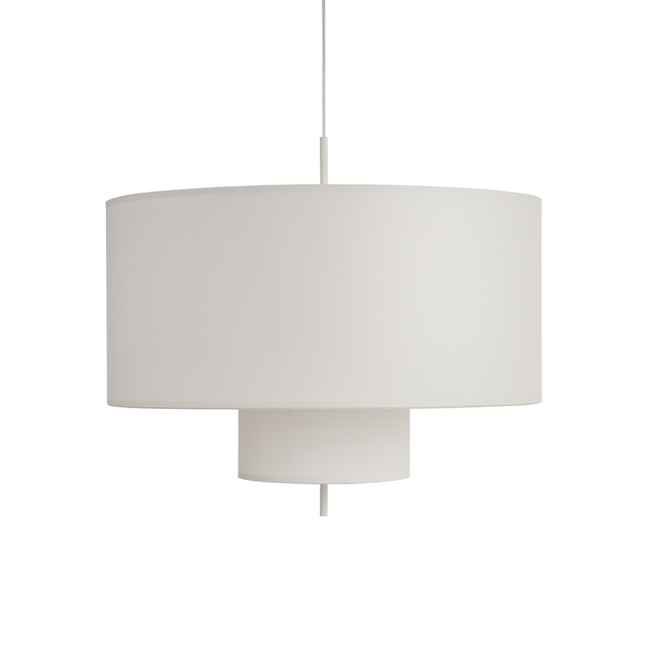 Margin Pendel Ø90cm White Canvas