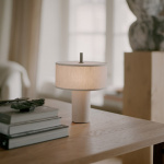 Margin Portable Bordslampa Beige Canvas Margin Portable Bordslampa Beige Canvas