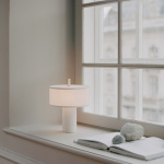 Margin Portable Bordslampa White Canvas Margin Portable Bordslampa White Canvas