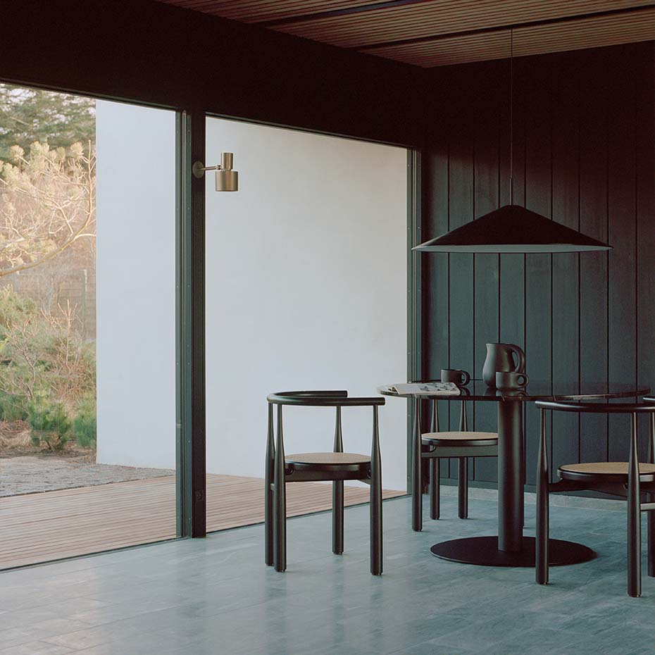 Brolly Pendel Ø90cm Anodized Black