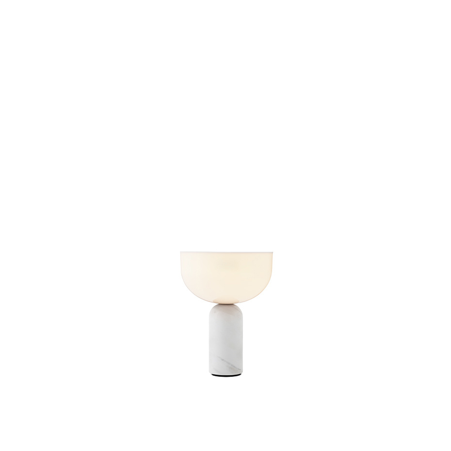 Kizu Portable Bordslampa White Marble