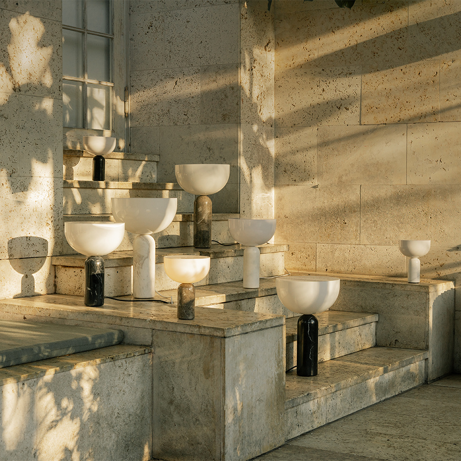 Kizu Portable Bordslampa Black Marble