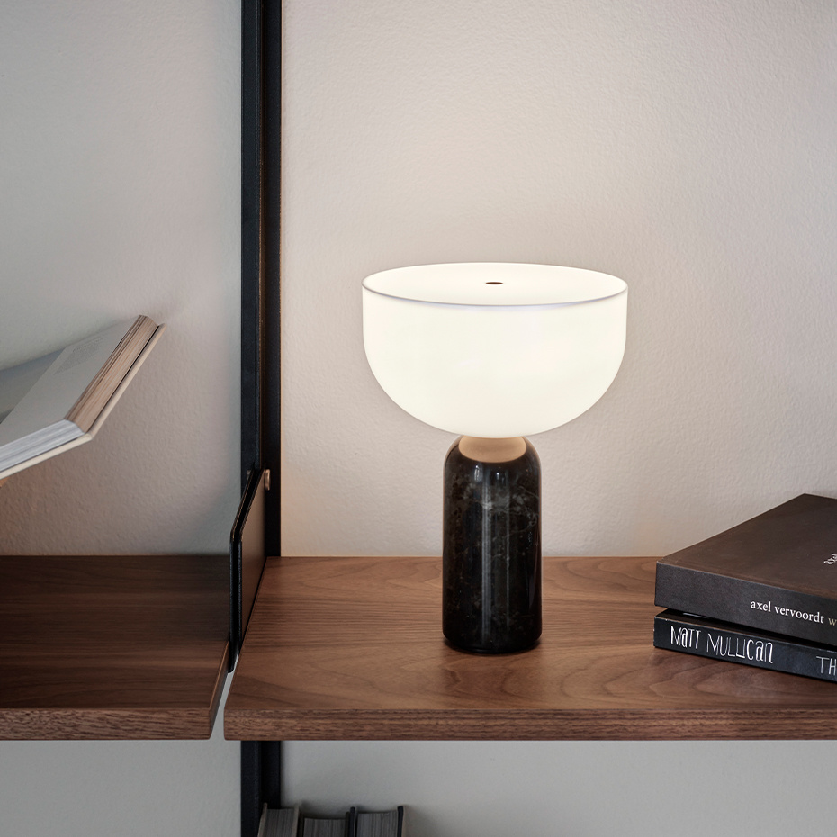 Kizu Portable Bordslampa Black Marble
