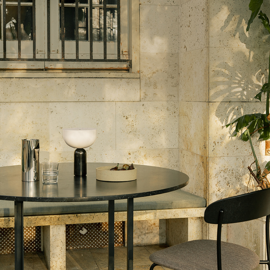 Kizu Portable Bordslampa Black Marble