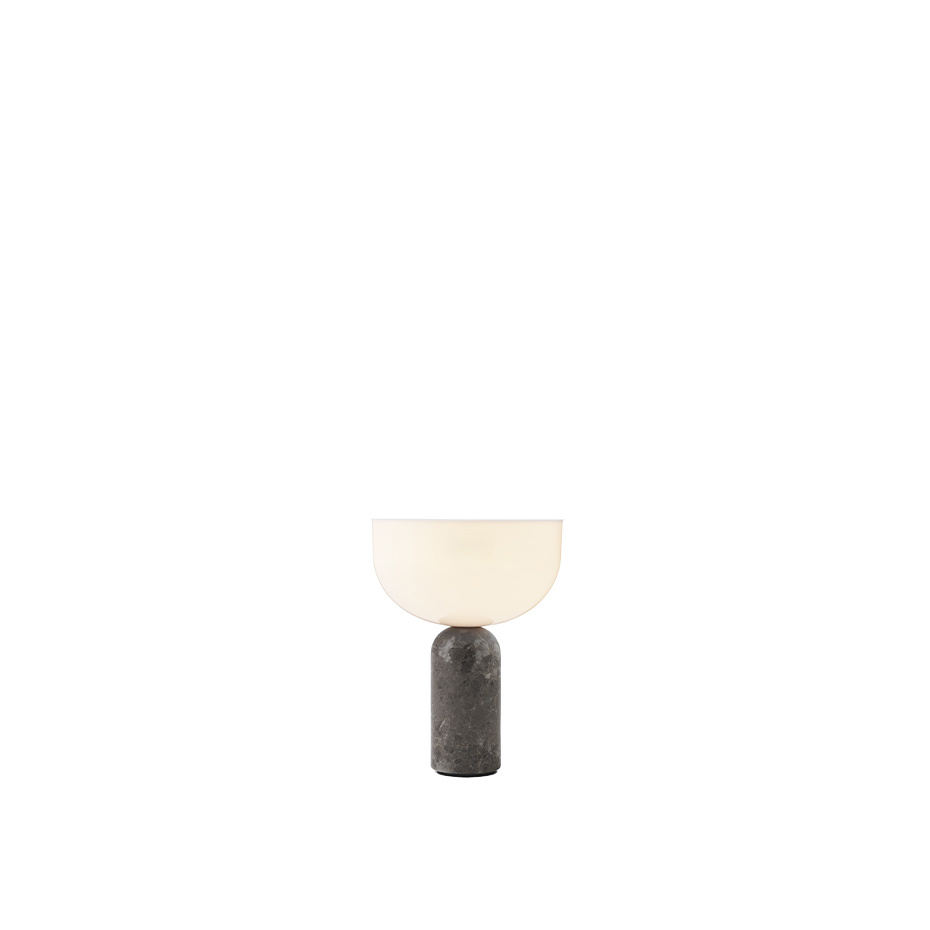Kizu Portable Bordslampa Grey Marble