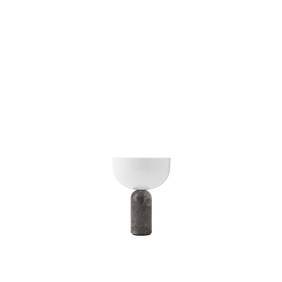 Kizu Portable Bordslampa Grey Marble