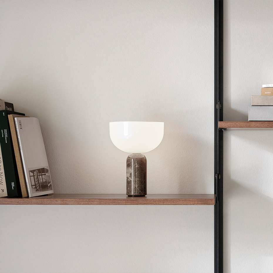 Kizu Portable Bordslampa Grey Marble