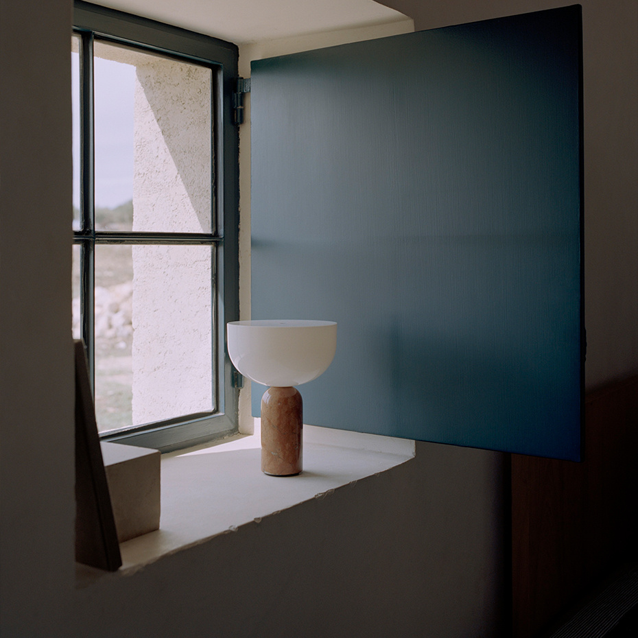 Kizu Portable Bordslampa Breccia Pernice Marble