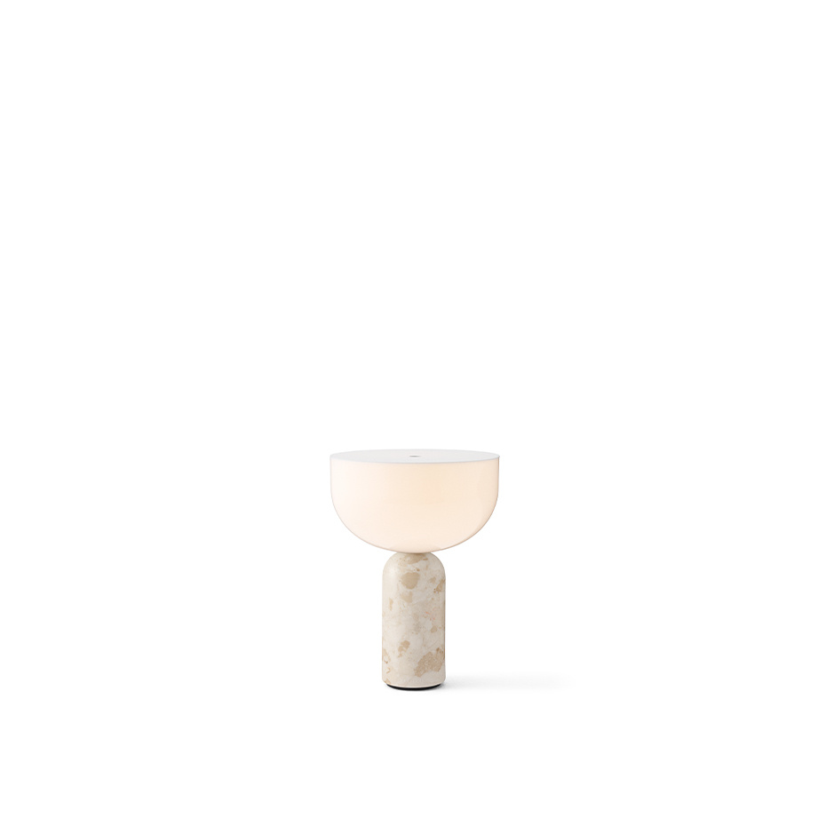 New Works Kizu Portable Bordslampa Kunis Breccia Marble