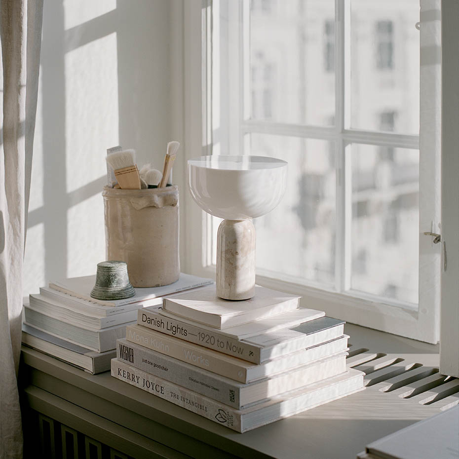 Kizu Portable Bordslampa Kunis Breccia Marble