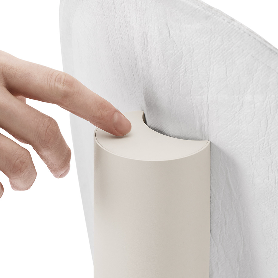 Tense Portable Bordslampa White Tyvek/White