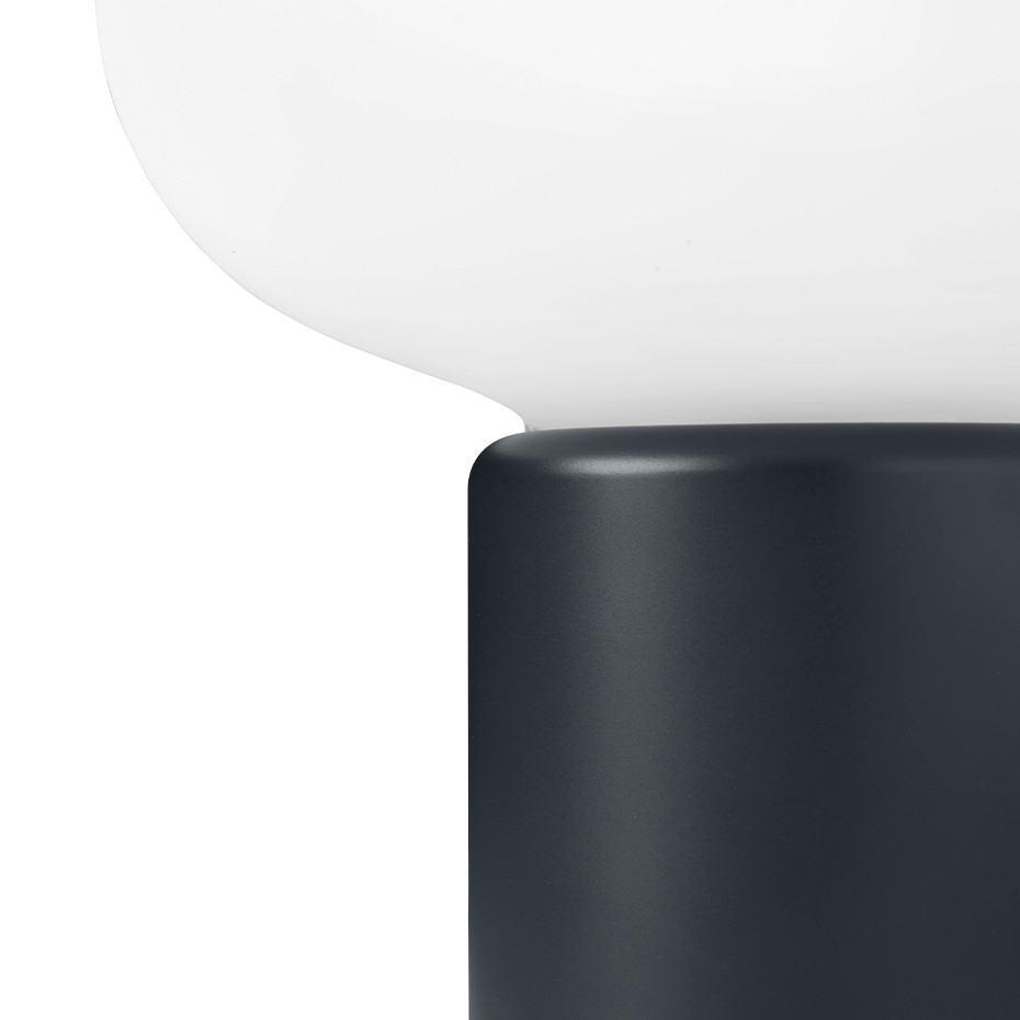 Karl-Johan Portable Bordslampa Cold Black