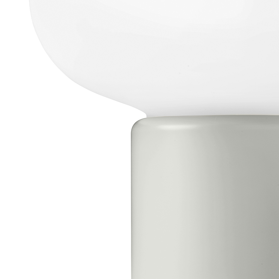Karl-Johan Portable Bordslampa Light Grey