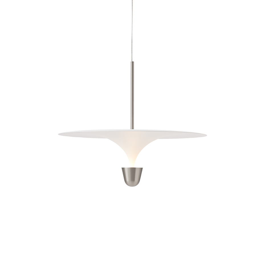 Kantarell Pendel Ø60cm Nickel