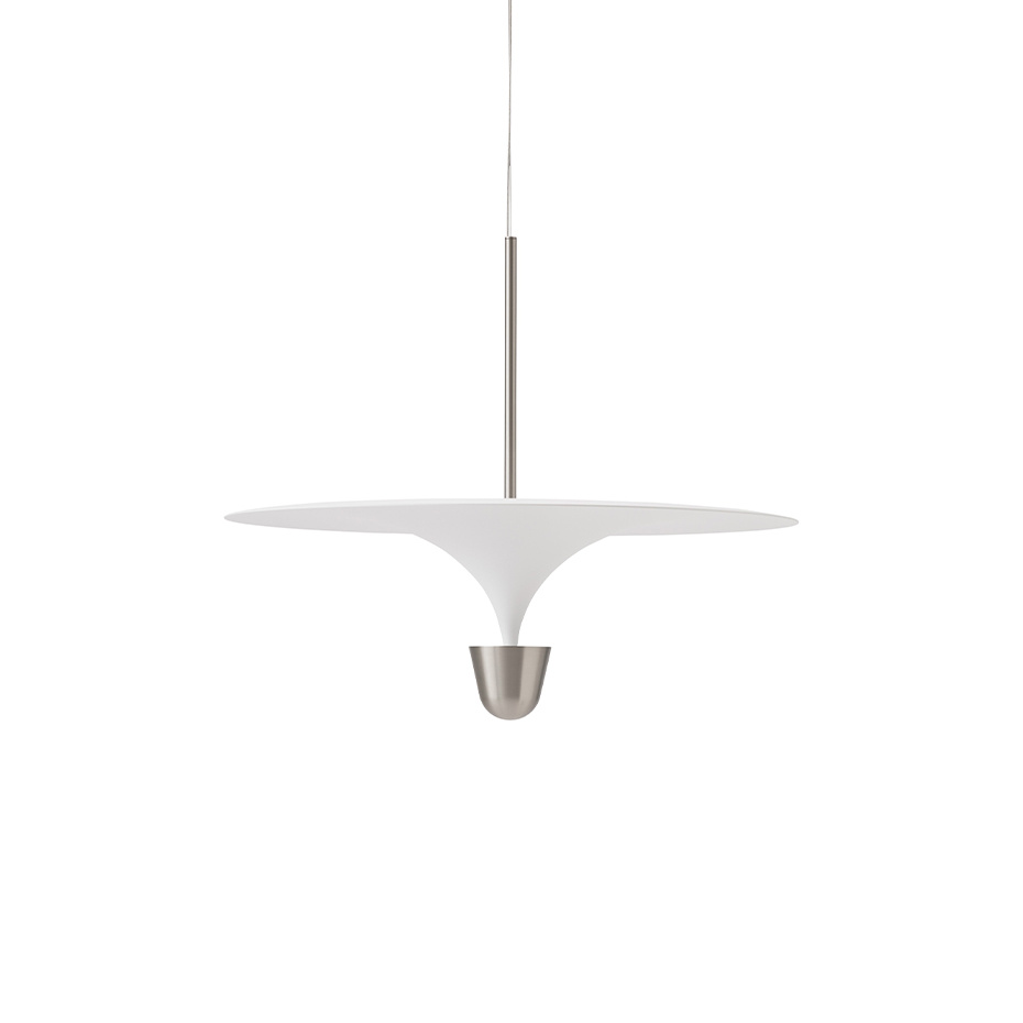 Kantarell Pendel Ø60cm Nickel