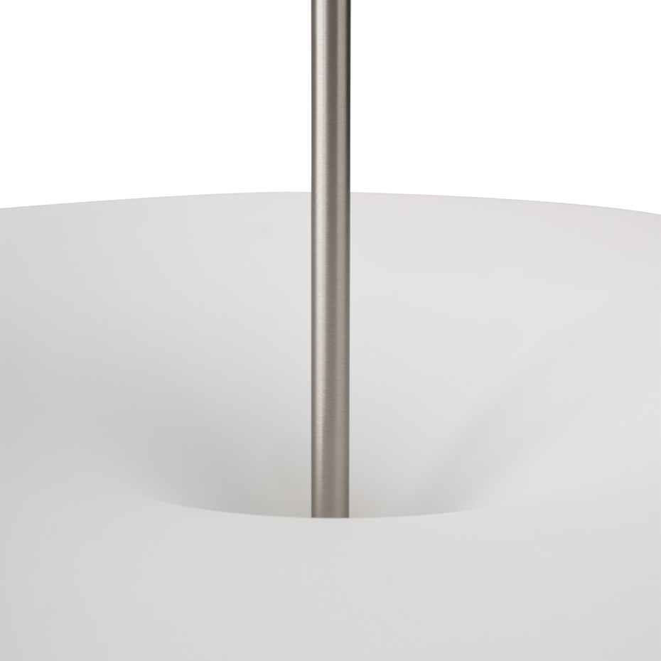 Kantarell Pendel Ø60cm Nickel